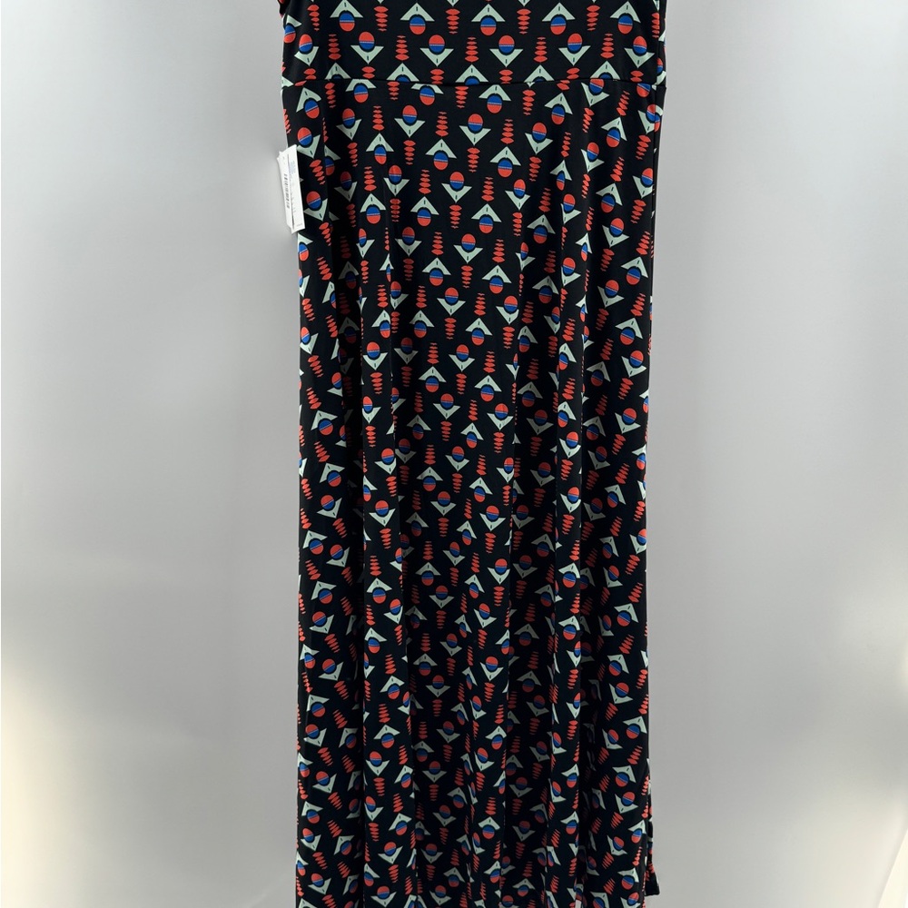 LuLaRoe Maxi Skirt NWT – Women’s Medium Black Multicolor Print